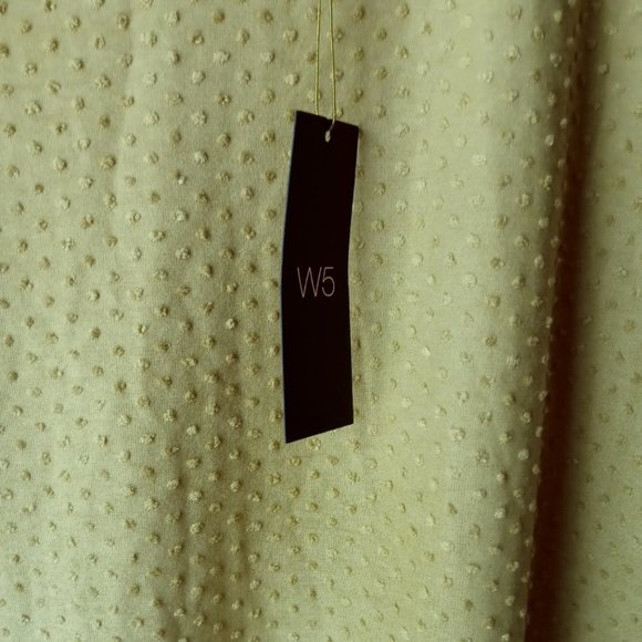 NWT Woman's Mustard Colored Blouse - Picture 5 of 5